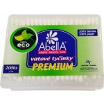 AbellA Premium ECO Vatové tyčinky box, 200 ks – Zboží Dáma