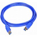 Qoltec 27610 USB 3.0 kabel pro tiskárny AM/BM 1m