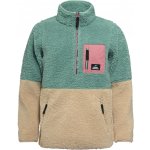 Horsefeathers dámská mikina Elvira hnědá růžová zelená – Zboží Dáma