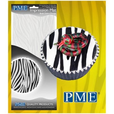 PME Otiskovací podložka Bold Zebra - Zebra