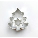 Vykrajovátko - Stromeček se středem hvězdička / 4,7 cm – Hledejceny.cz