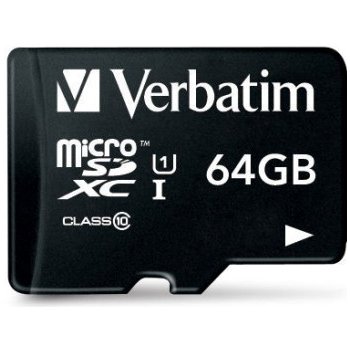 Verbatim microSDXC class 10 64 GB microSDXC Class 10 44084