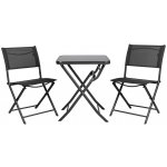 Idea skládací balkonový set kovový 2+1 Dora – Zboží Mobilmania