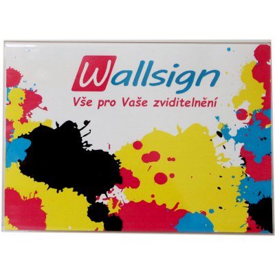 Wallsign.cz Plexi kapsa A6 na šířku