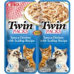 Twin Packs Tuna & Chicken in Scallop Broth 2 x 40 g – Hledejceny.cz
