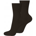 Evona ponožky BIO STŘÍBRO bez gumy černé – Zboží Dáma