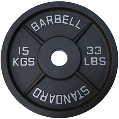 Kubisport CWSPE15 litinový 15 kg 50 mm – Zboží Mobilmania