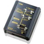Aten VS-102 VGA splitter / 2-portový (1 PC - 2 monitory) / 250MHz – Sleviste.cz