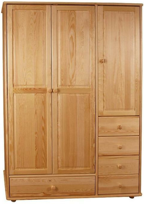 Nábytek z lesa Western 06 135 x 190 x 55 cm masiv borovice