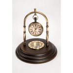 Shi Shakti Enterprises Luxusní kompas se zavěšenými hodinami – Zboží Dáma