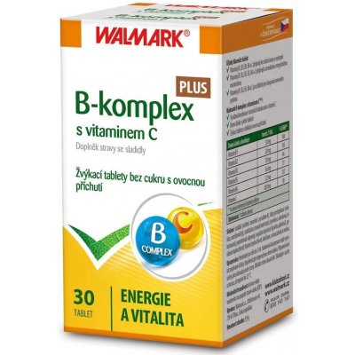 W B-komplex PLUS s vitaminem C 30 tablet – Hledejceny.cz