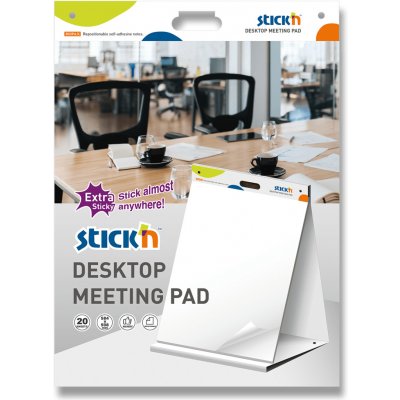 Hopax Stick'n samolepicí stolní flipchart 584 x 508 mm, 20 listů – Sleviste.cz