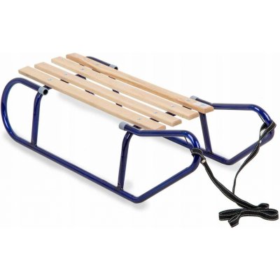 ENERO kovové sáně ANDY 2místné 100 cm modrá – Sleviste.cz