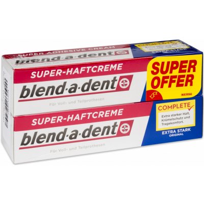 Blend a Dent fixační krém Regular 2x47 g – Zboží Dáma