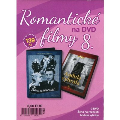 Romantické filmy 8 DVD – Zboží Mobilmania