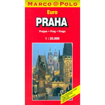 Praha - automapa městký plán 1:200 000