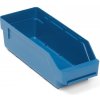 Úložný box AJ Produkty Skladová nádoba Reach, 300x120x95 mm, modrá