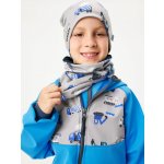 Unuo Unuo dětský nákrčník z fleecu Basic Bagr – Zboží Mobilmania