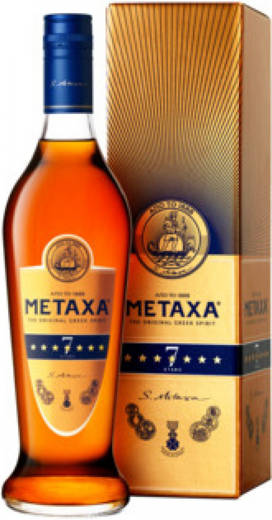Metaxa 7* 40% 1 l (holá láhev)