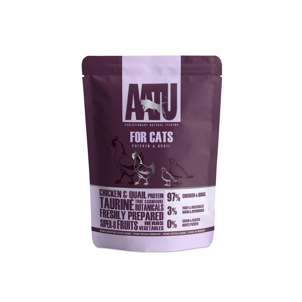 AATU Cat Chicken & Quail 85 g