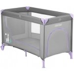 Ricokids Cestovní postýlka 125 x 65 x 78 cm RK-240 šedá levandule – Zboží Mobilmania