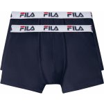 Fila Man Boxers 2 pack pánské boxerky tmavě modrá – Sleviste.cz