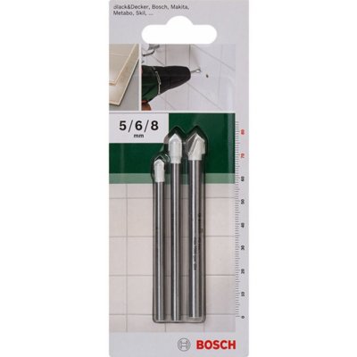 Bosch Vrtáky na obklady a dlažby SET 5,6,8 mm – Zbozi.Blesk.cz