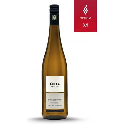 Leitz Kirchenpfad Rüdesheim Riesling Kabinett bílé polosuché Německo 2020 11% 0,75 l (holá láhev)