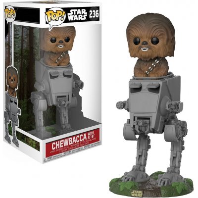 Funko Pop! Chewbacca AT-ST Deluxe Star Wars 10 cm – Hledejceny.cz