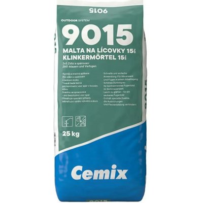 Cemix 9015 Malta zdicí a spárovací pro lícové zdivo 15 MPa 25 kg – Hledejceny.cz