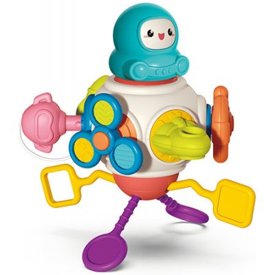 Babyono Senzorická multifunkční hračka - Kosmonaut – Hledejceny.cz