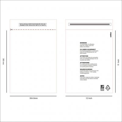 Průhledný sáček s potiskem 30x38cm – Zboží Živě