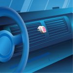 Ambi Pur Car New Car 2 ml – Zboží Mobilmania