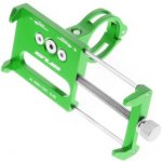 Forcell Bike holder GUB G85 green for mobile phone Metal 433092 – Sleviste.cz