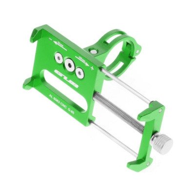 Forcell Bike holder GUB G85 green for mobile phone Metal 433092 – Sleviste.cz