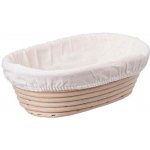 ČistéDřevo Oválná ratanová ošatka 17 x 12 x 8 cm – Sleviste.cz