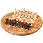 Dřevěné šachy rubínové třešeň – Zbozi.Blesk.cz