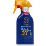 Nivea Sun Kids Protect & Care Trigger Spray SPF 50+ 270 ml – Zboží Dáma