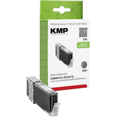 KMP Canon CLI-551GY - kompatibilní