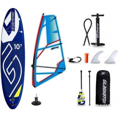 Paddleboard Gladiator PRO 10'7 WindSUP STX PowerKid komplet