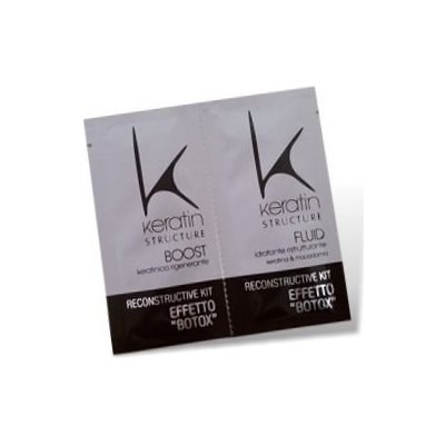 Edelstein Keratin Structure Kit pro rekonstrukci vlasů s botoxovým efektem 2 x 12 ml – Zbozi.Blesk.cz