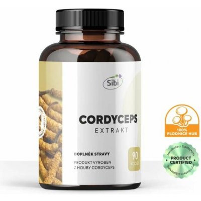 Sibi Cordyceps extrakt 500 mg 90 kapslí – Hledejceny.cz