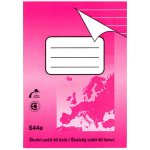 Papírny Brno sešit školní A6 644 notýsek linka – Zboží Dáma