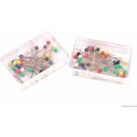 Špendlík skleněná hlavička 50ks 48mm x0,8mm – Zbozi.Blesk.cz
