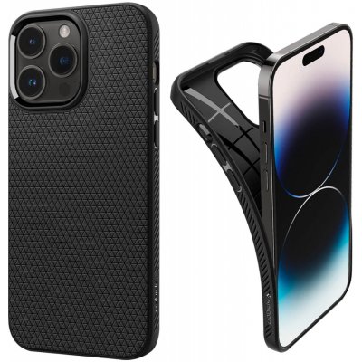 Pouzdro Spigen Liquid Air iPhone 14 Pro Max černé ACS04813 – Zboží Mobilmania