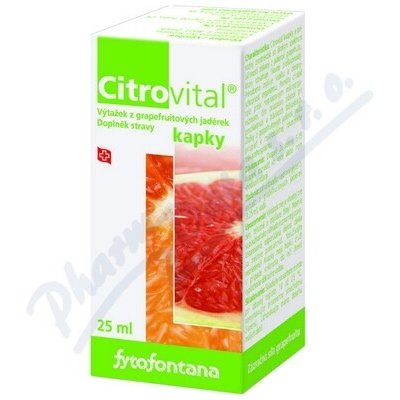 Fytofontana Citrovital 30 kapslí + Citrovital kapky 25 ml – Hledejceny.cz
