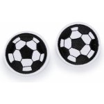 Nažehlovačka fotbalový míč, střední, 1 bílá černá – Zboží Mobilmania