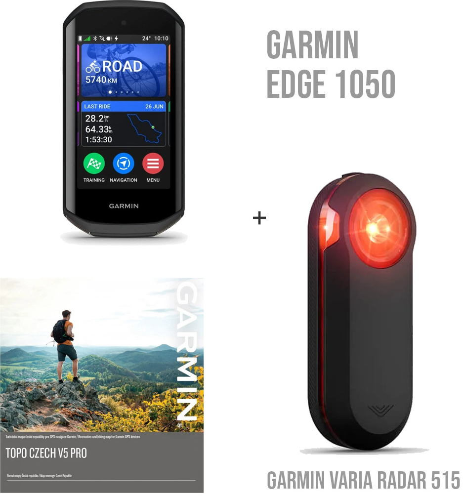 Garmin Edge 1050 + Varia radar 515