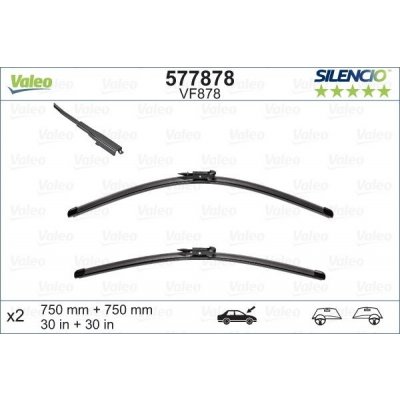 Valeo Silencio X-TRM 750+750 mm VA 577878 – Sleviste.cz