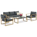 Garden Point Belluno antracit – Zboží Dáma